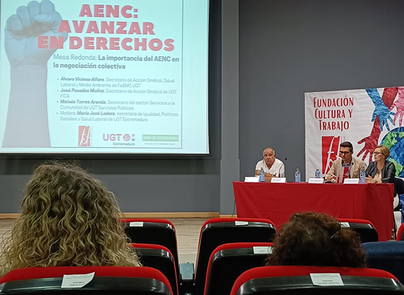 UGT FICA señala la importancia de incluir en los convenios todas las materias y recomendaciones del AENC